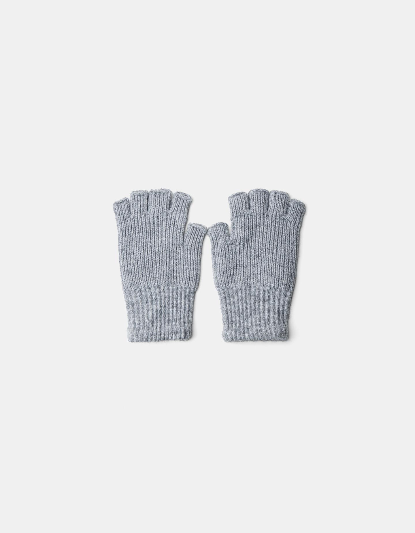 Bershka Guantes Largos Hombre Gris