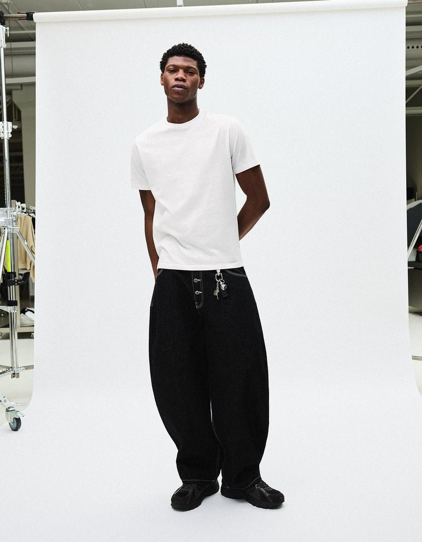 short sleeve T-shirt-White