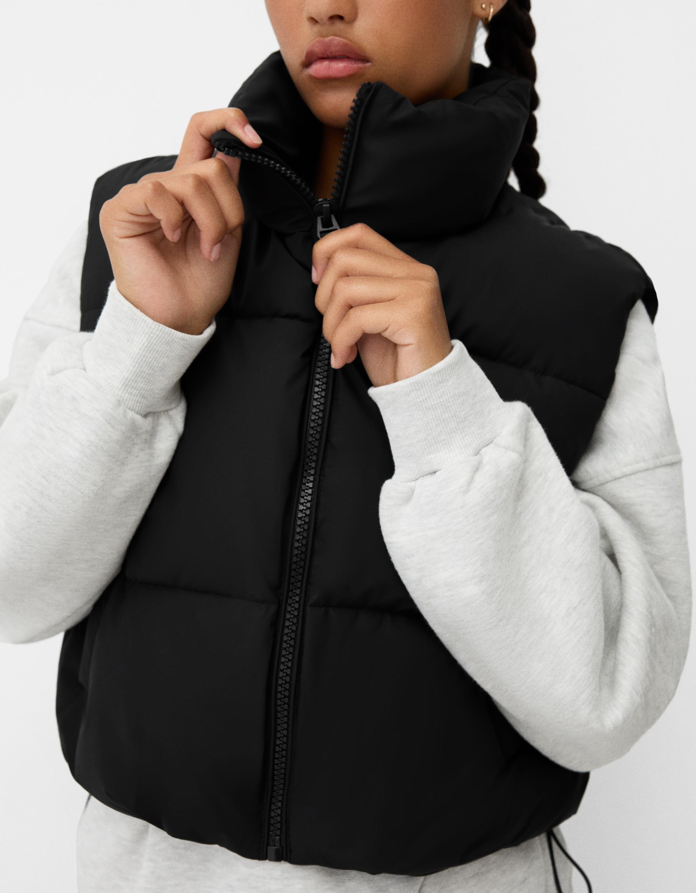 【専用】 PUFFER ベスト オーガニックコットンポプリン強撚ワッシャータンブラー / B.D.U