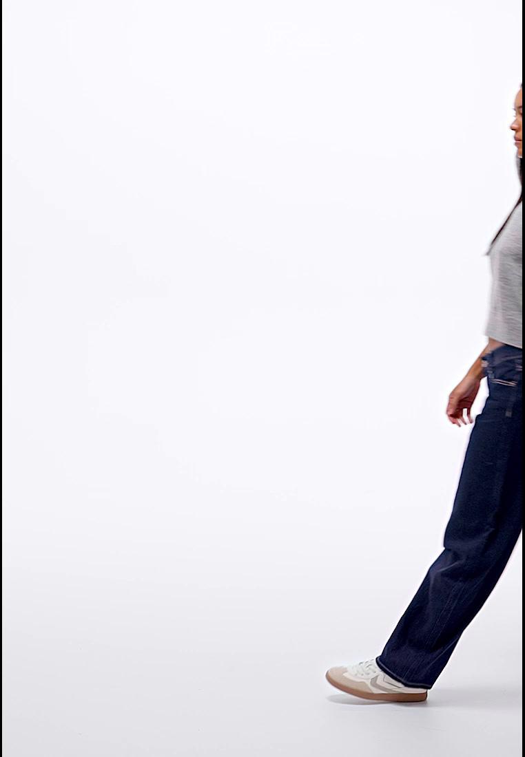 Düşük bel baggy barrel fit jean - Görsel 125