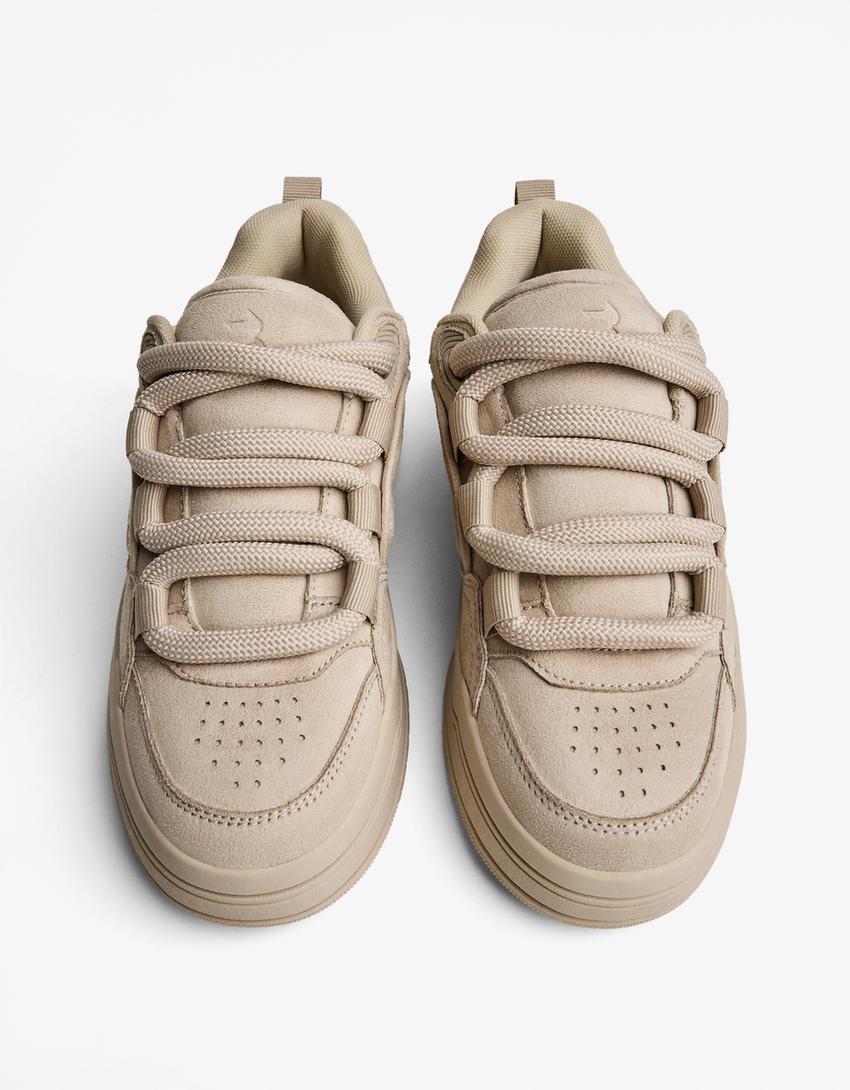 Adidași skate voluminoși-Nisip