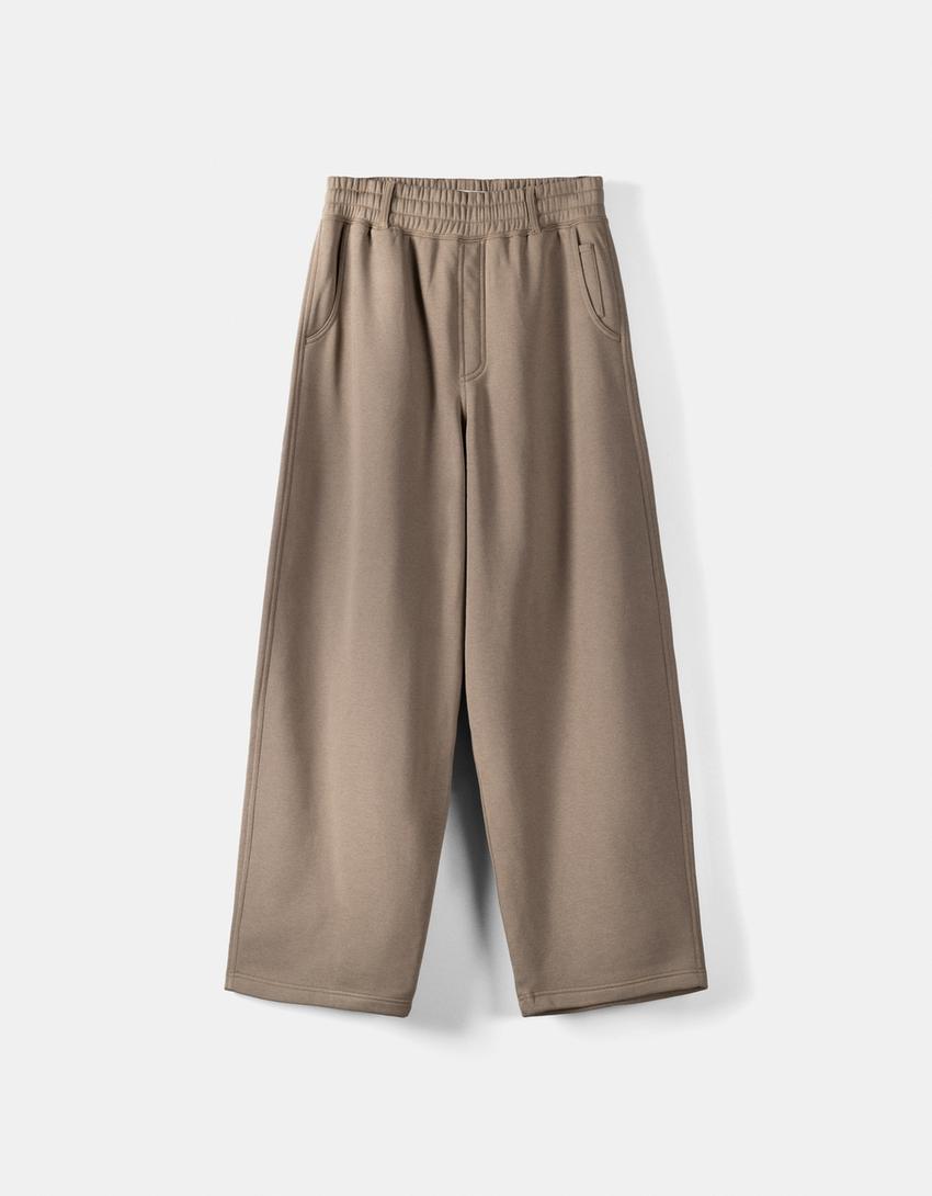 Skater trousers-Camel-4