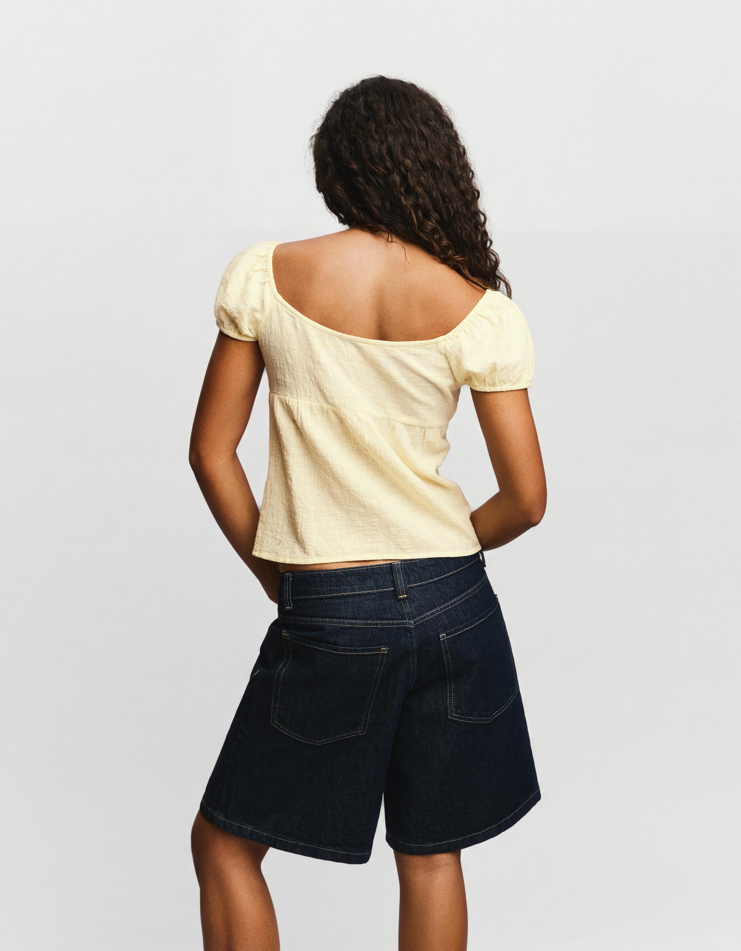 Fiyonklu rustik bluz - Görsel 52