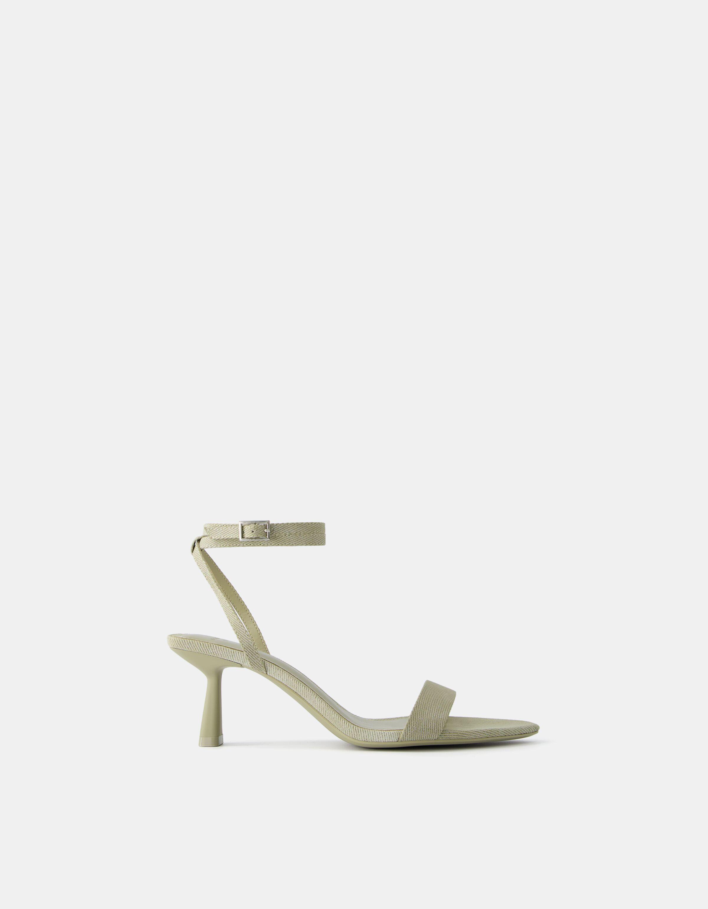 Bershka green heels hotsell