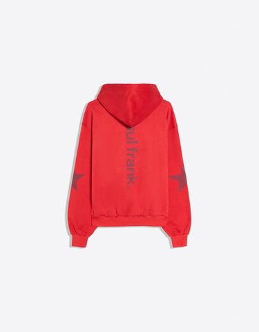 PAUL FRANK print hoodie — Red 6