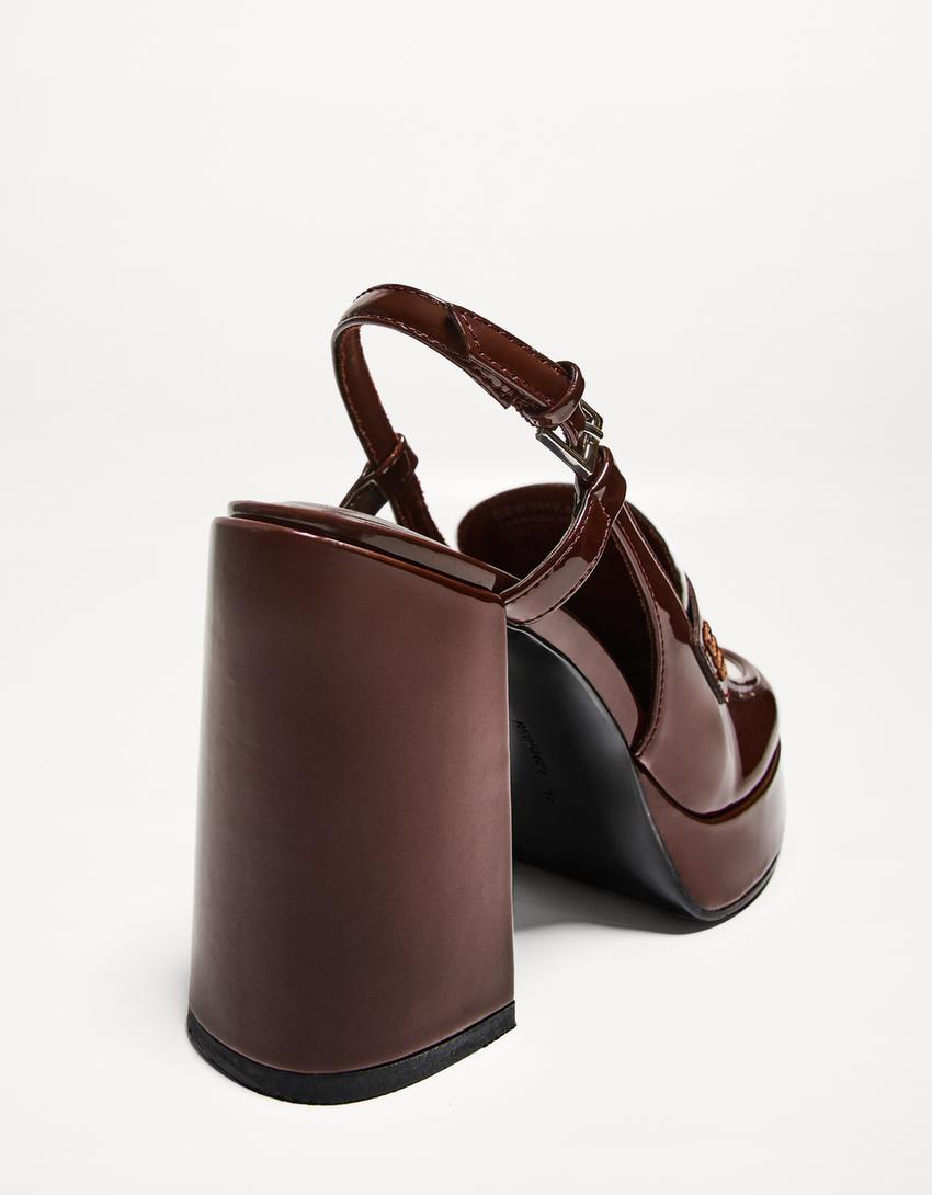 High-heel platform loafers-Multicolored-2