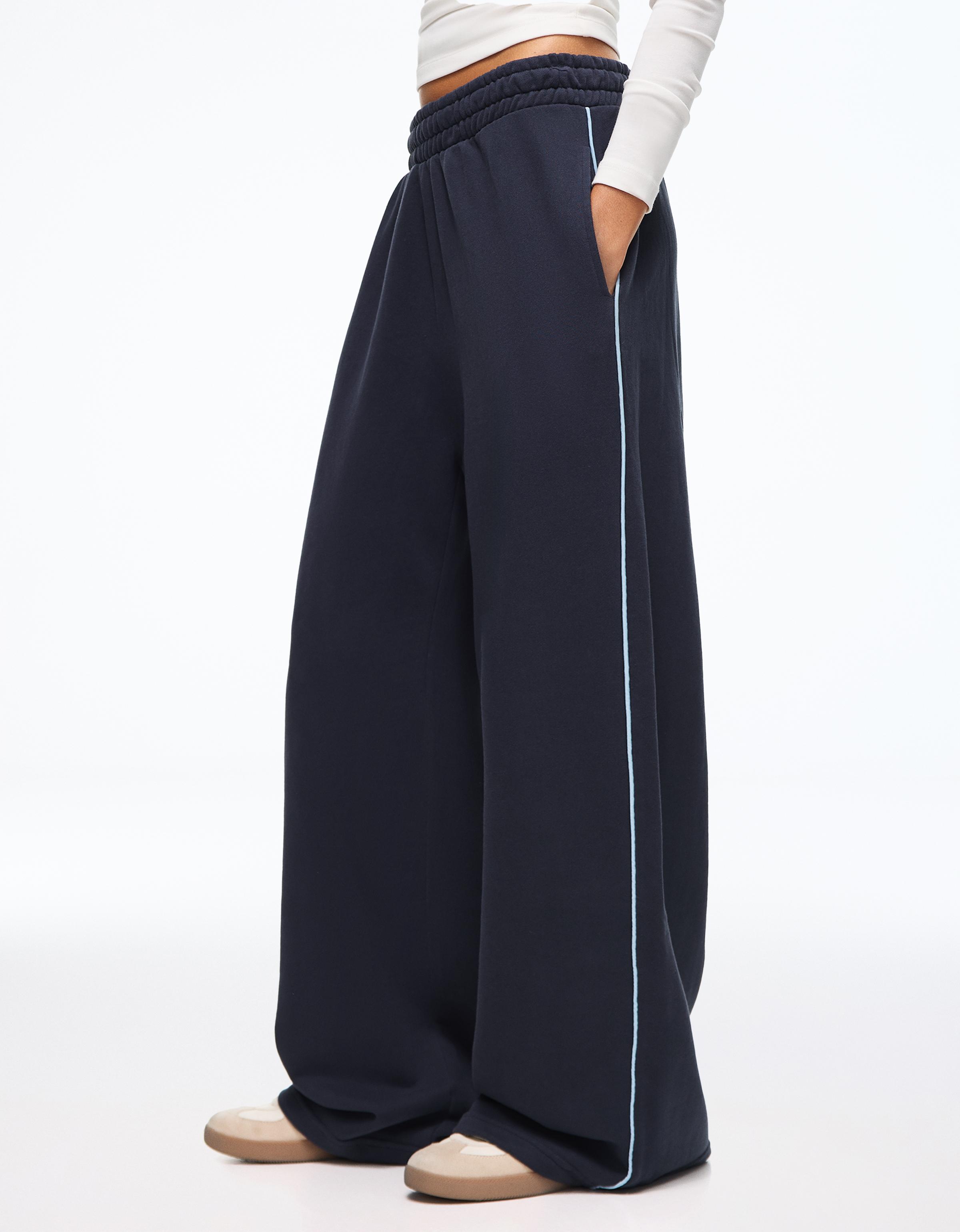 Dancer plush joggers — Navy