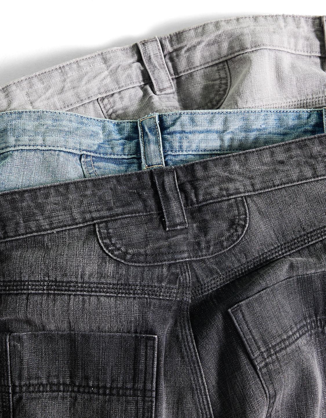 Straight-fit flared jeans