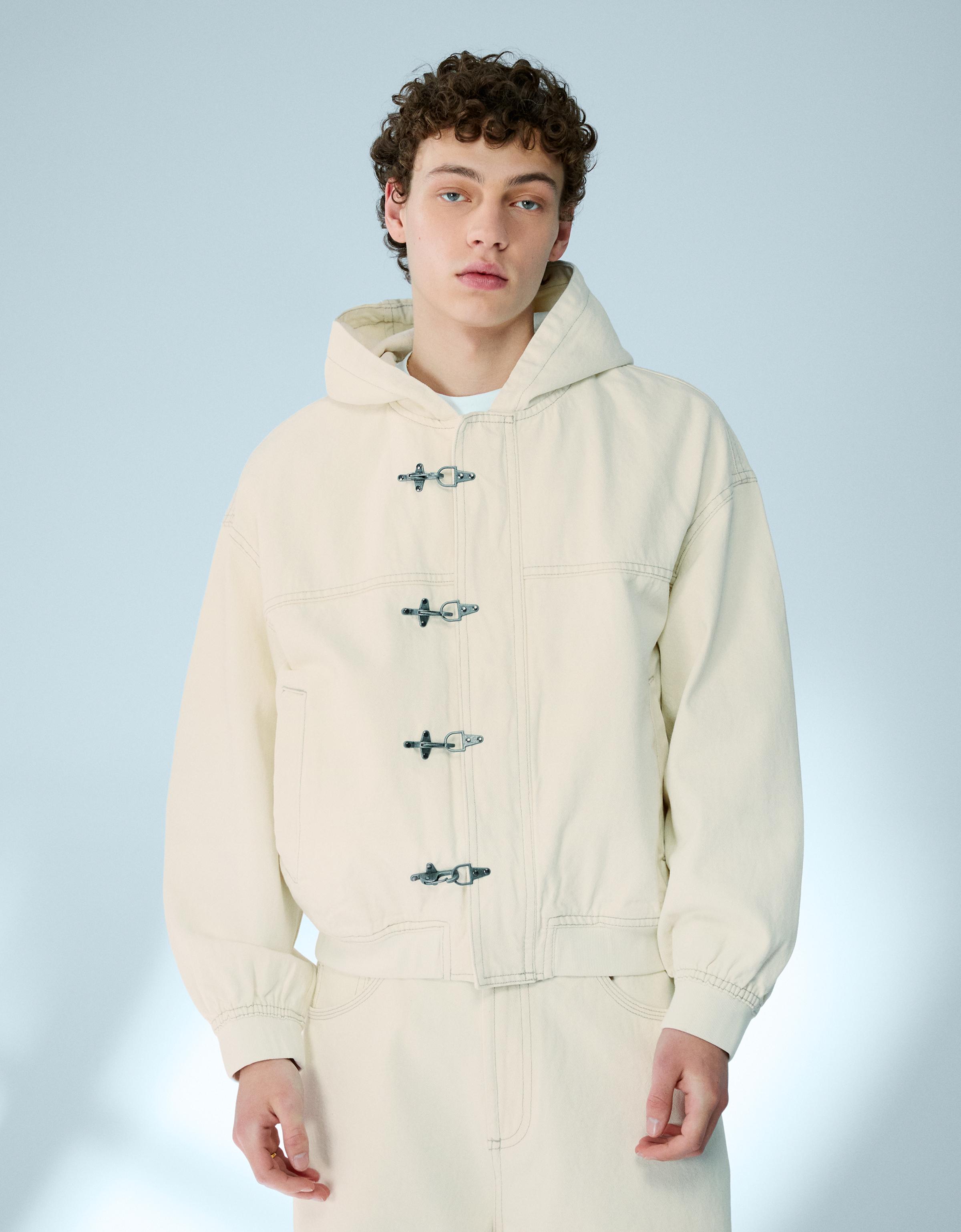 Clasp fastener bomber jacket - Men | Bershka