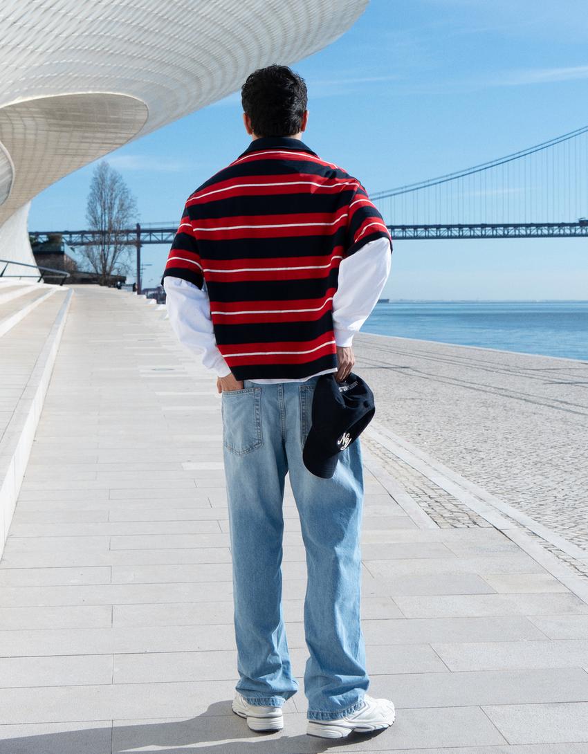 Baggy jeans-Light blue