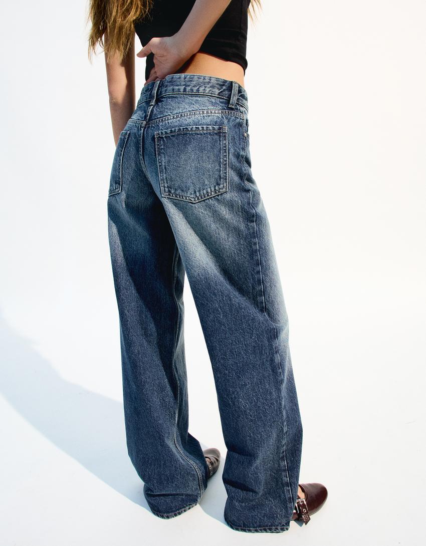 Boyfriend-Jeans - BSK Teen | Bershka