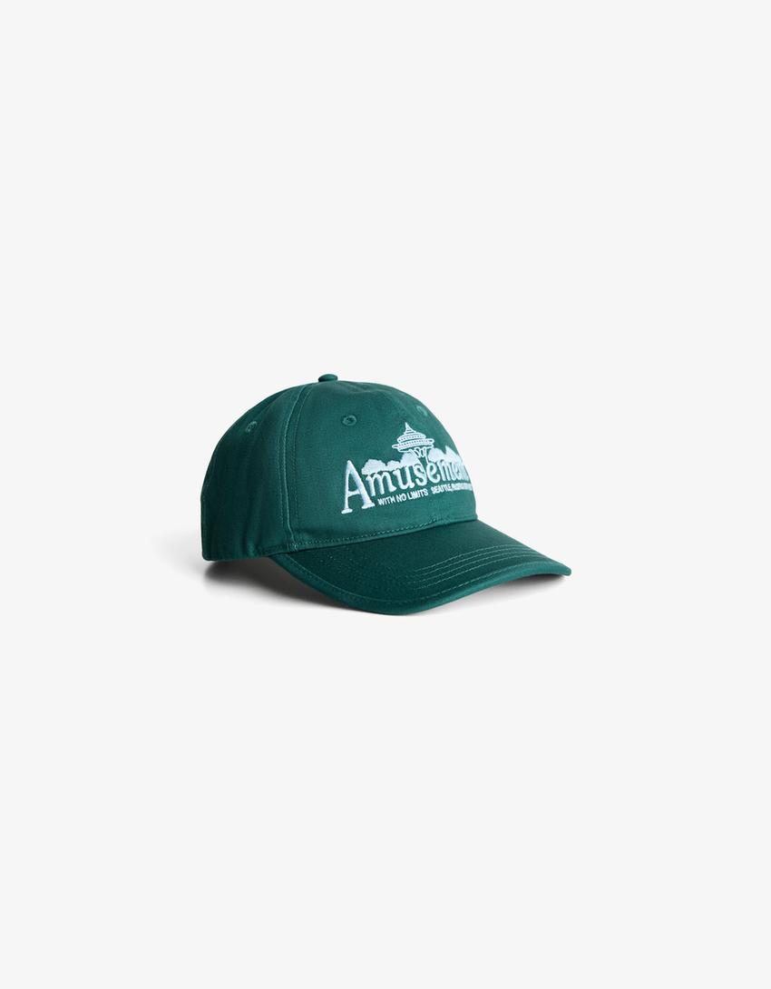 Gorra bordado-Verde