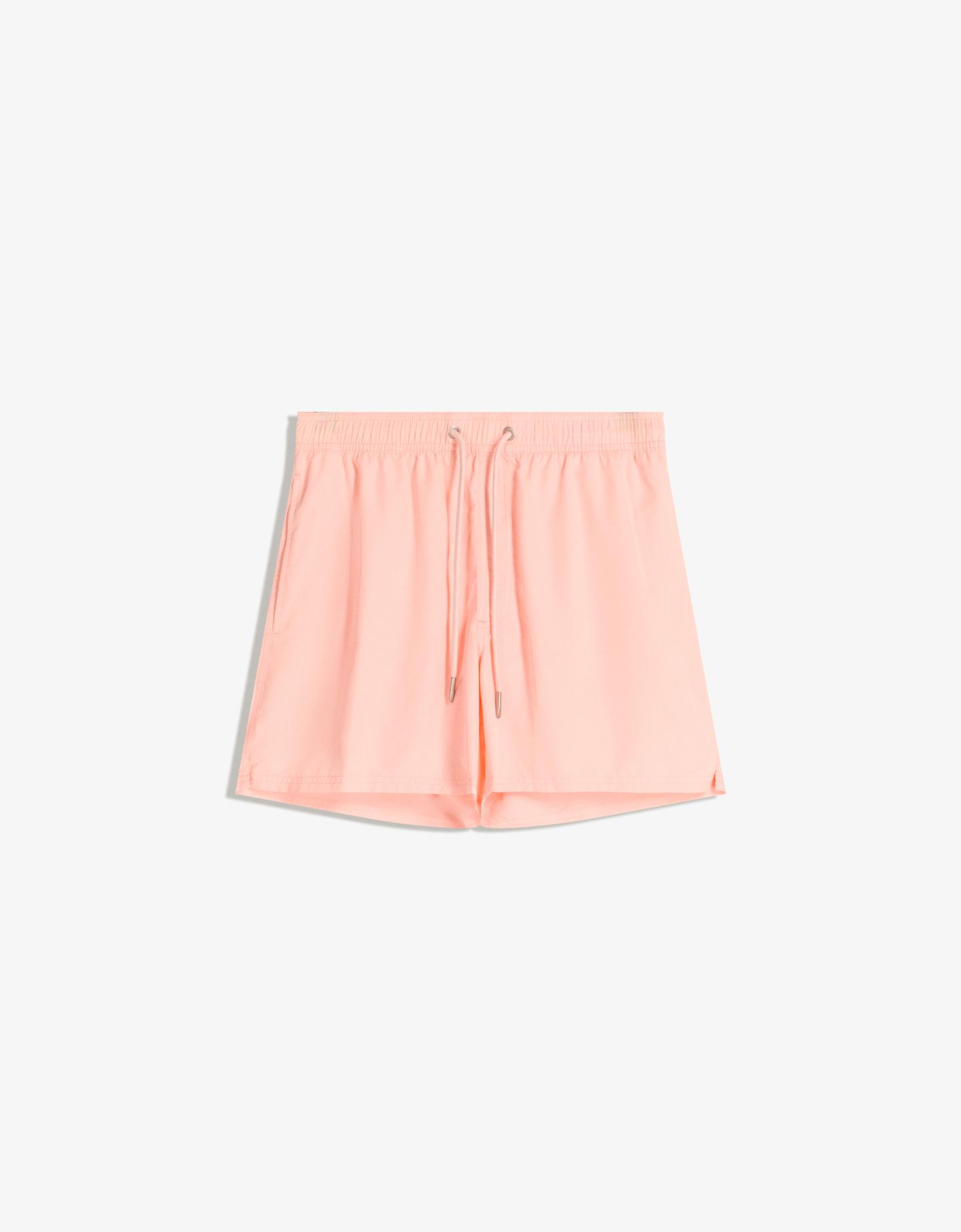 Bershka podstawowy strój kąpielowy łososiowy