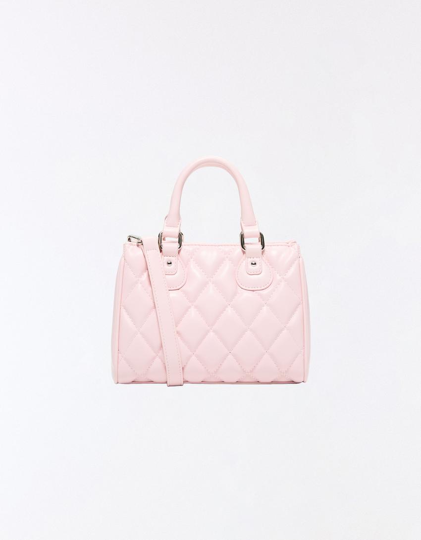 Sac matelassé-Rose