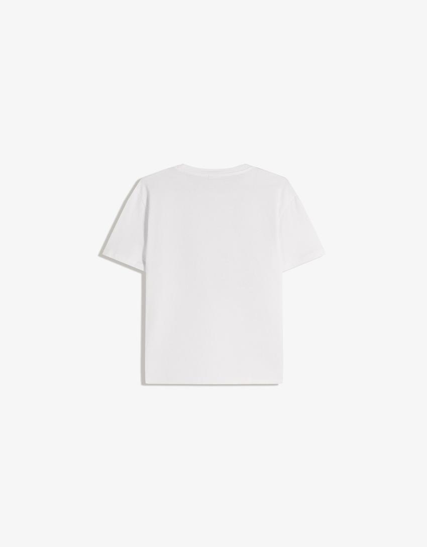 short sleeve T-shirt-White
