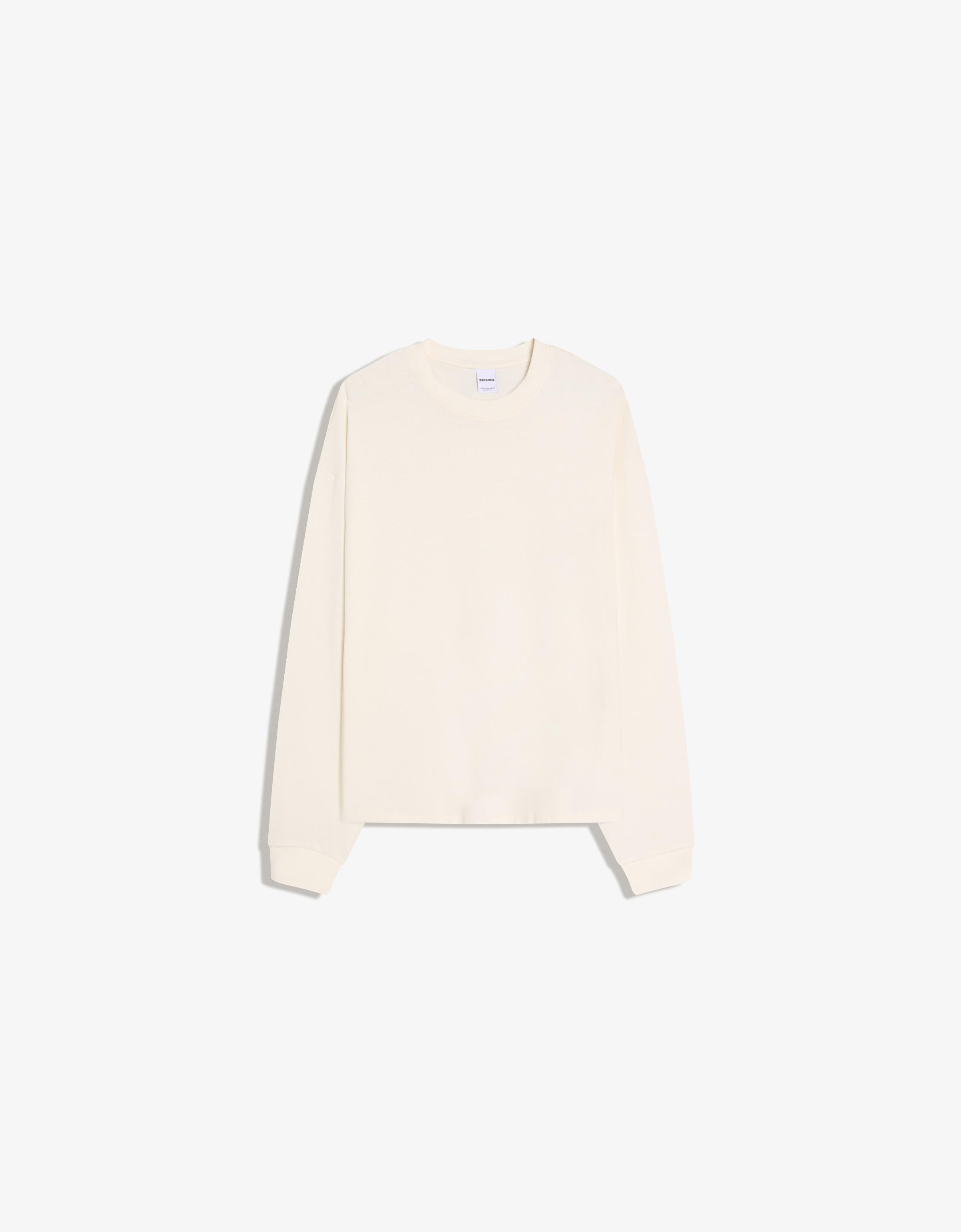 Heavyweight long-sleeve T-shirt — Off white