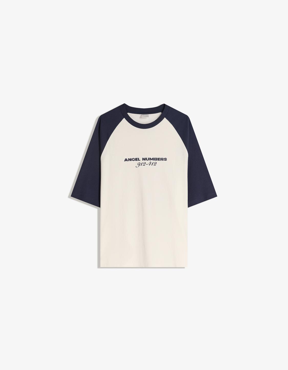 Short sleeve T-shirt with print
