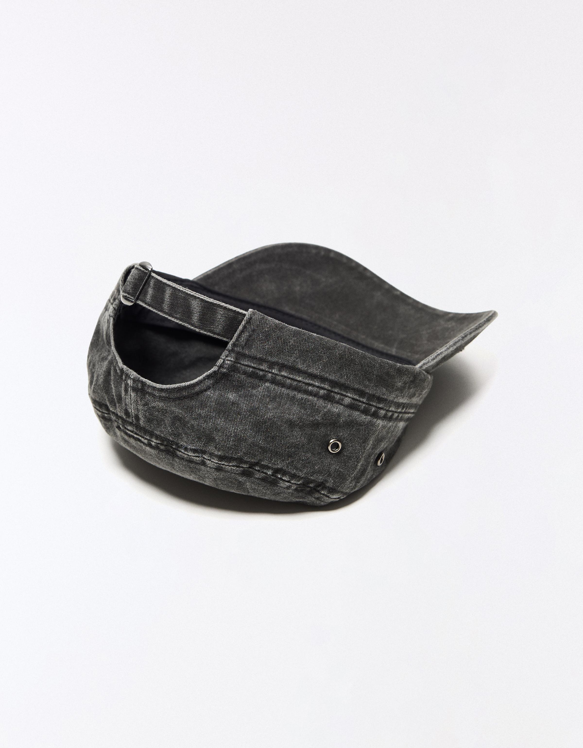 Twill cap — Black
