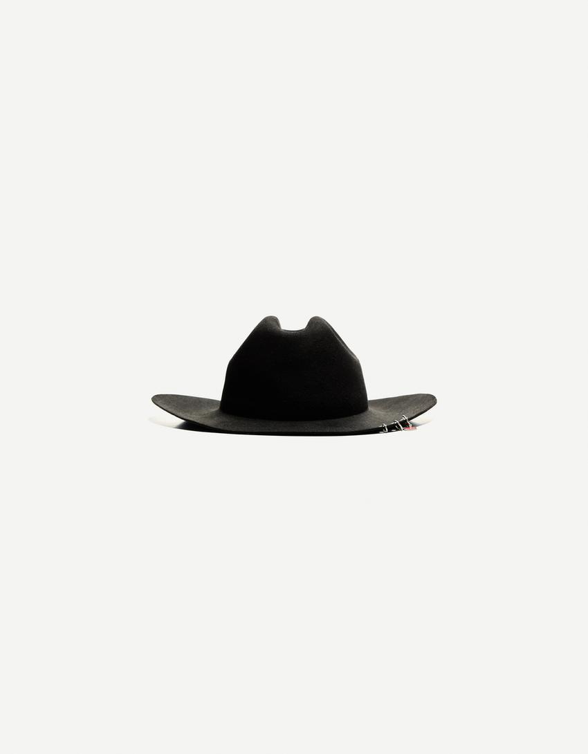 Sombrero CA7RIEL & Paco Amoroso-Negro-1