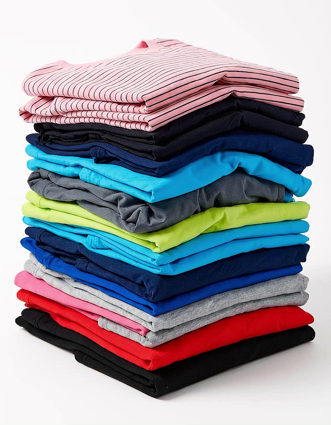 Kısa kollu bisiklet yaka tişört - Görsel 329