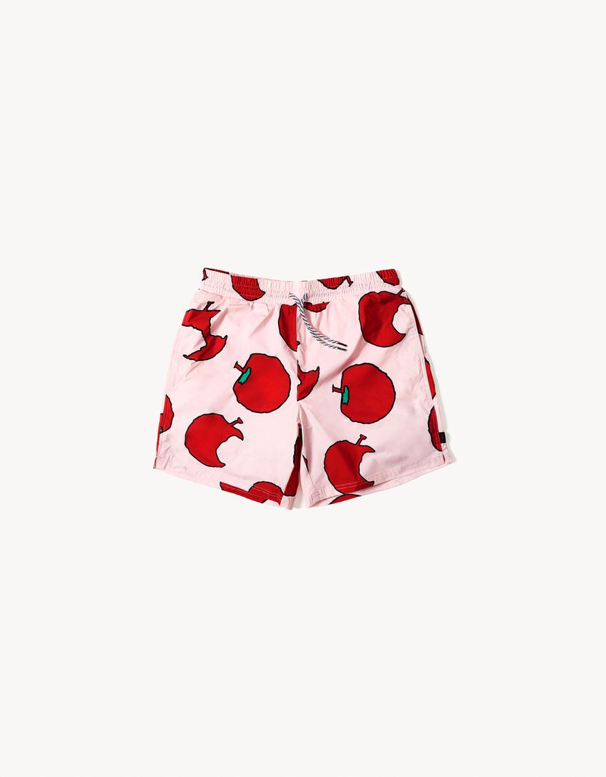 Maillot de bain ARIES X BERSHKA-Rose