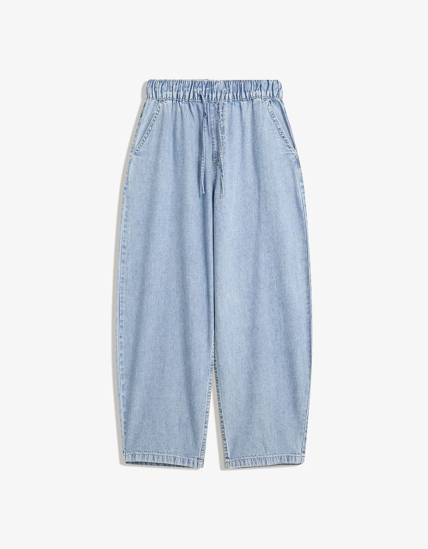 Jogger jeans-Light blue-3