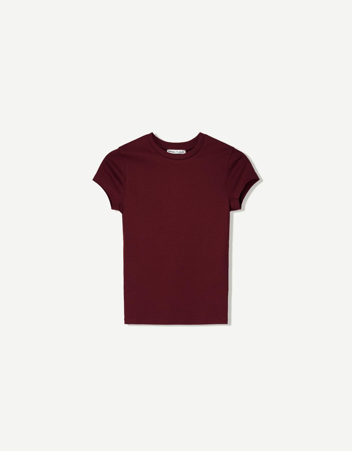 Short sleeve crew neck T-shirt