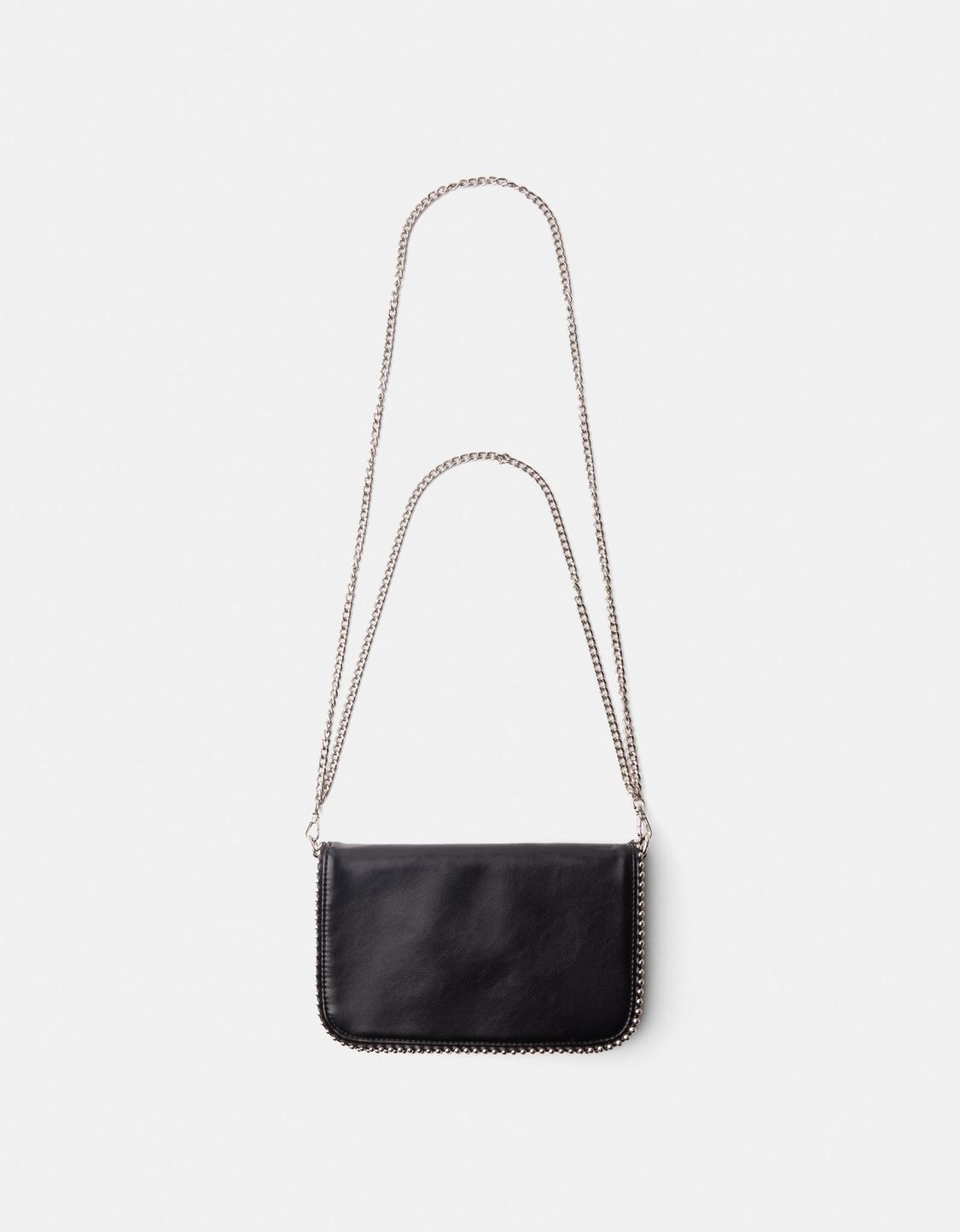 Bolso bandolera multiposición efecto piel