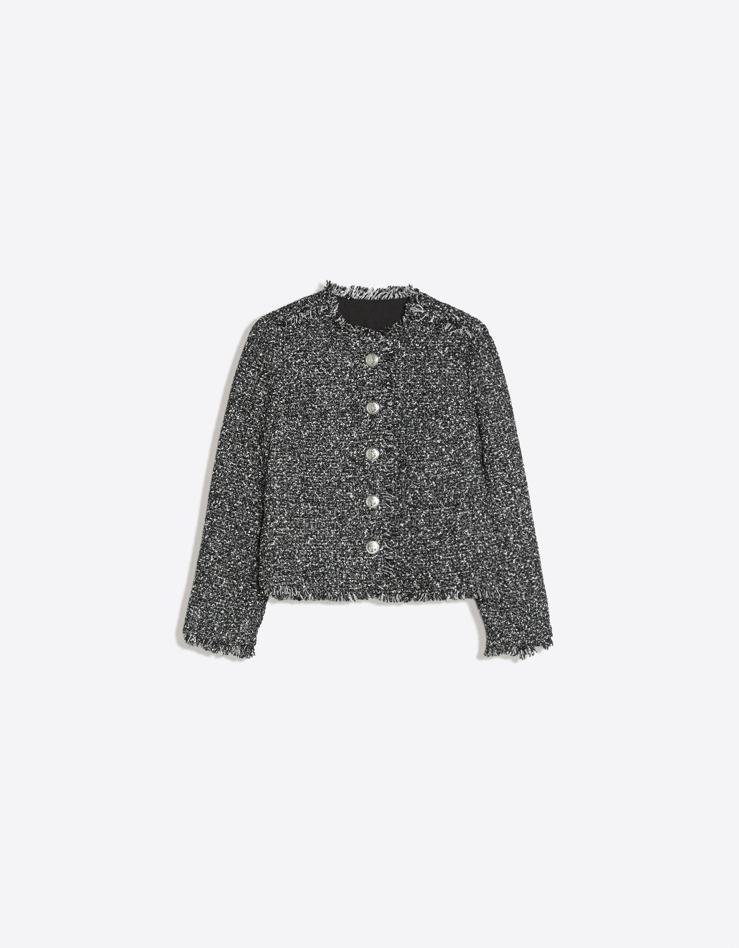 Bershka Dokulu kumaş ceket