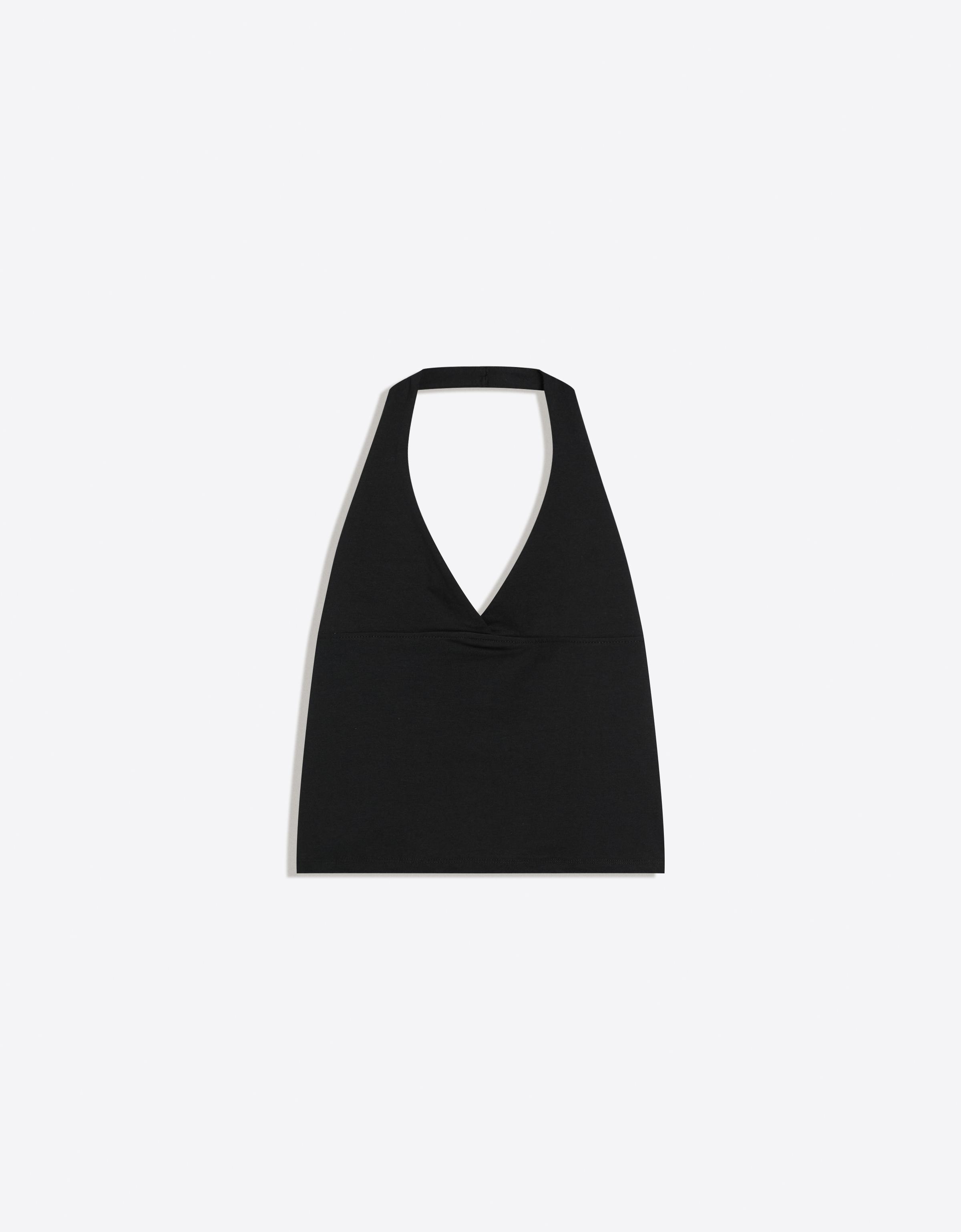 Halter top — Black