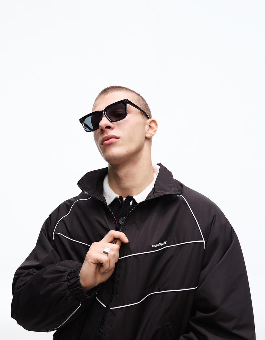 Technical jacket-Black