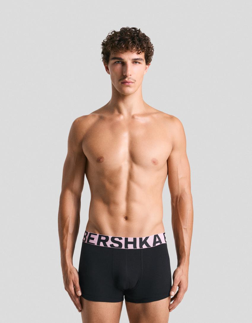 Pack 3 boxers cintura ancha-Rosa-0