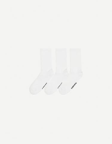 Pack of 3 pairs of sporty socks — White 2