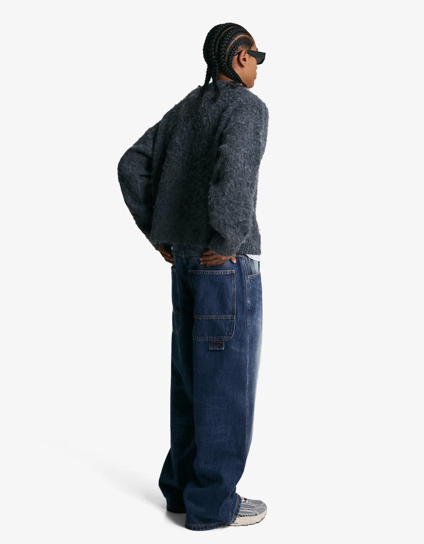 Jeans skate-Bleu