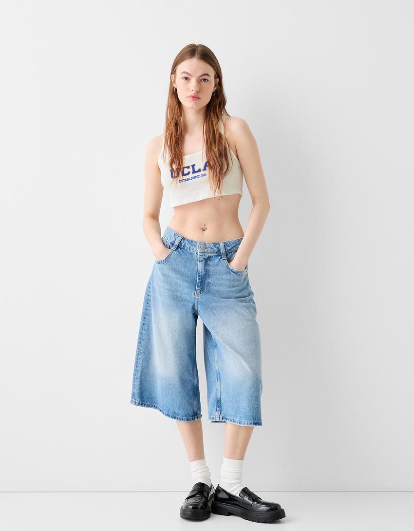 توب UCLA بحمالات-أبيض مطفي-3