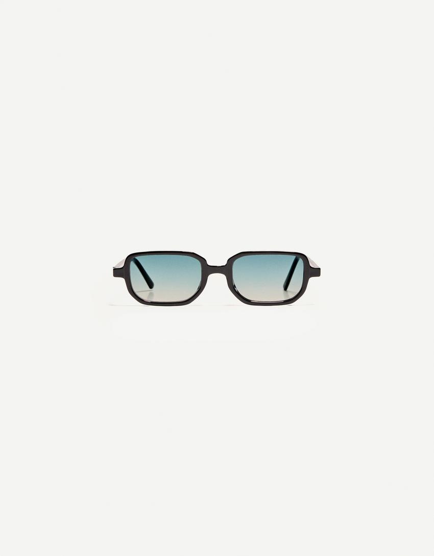 Resin sunglasses-Turquoise
