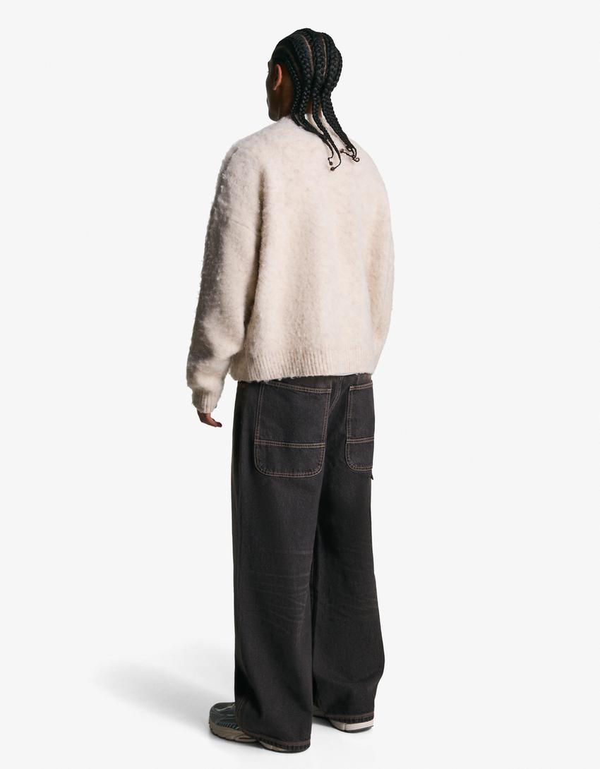 Jeans skate-Noir