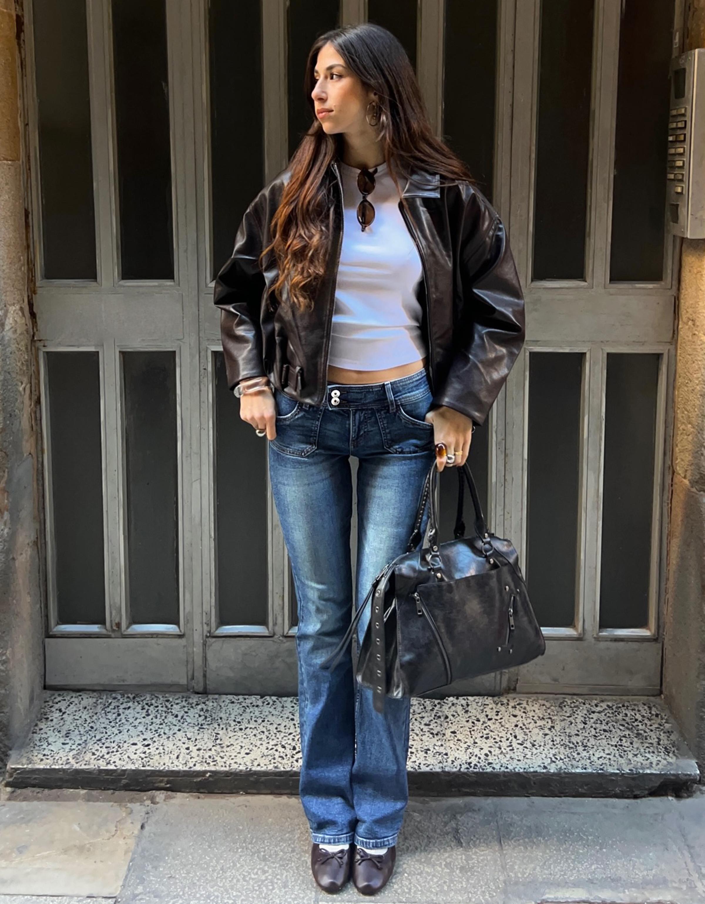 Bootcut düşük bel jean - Görsel 71