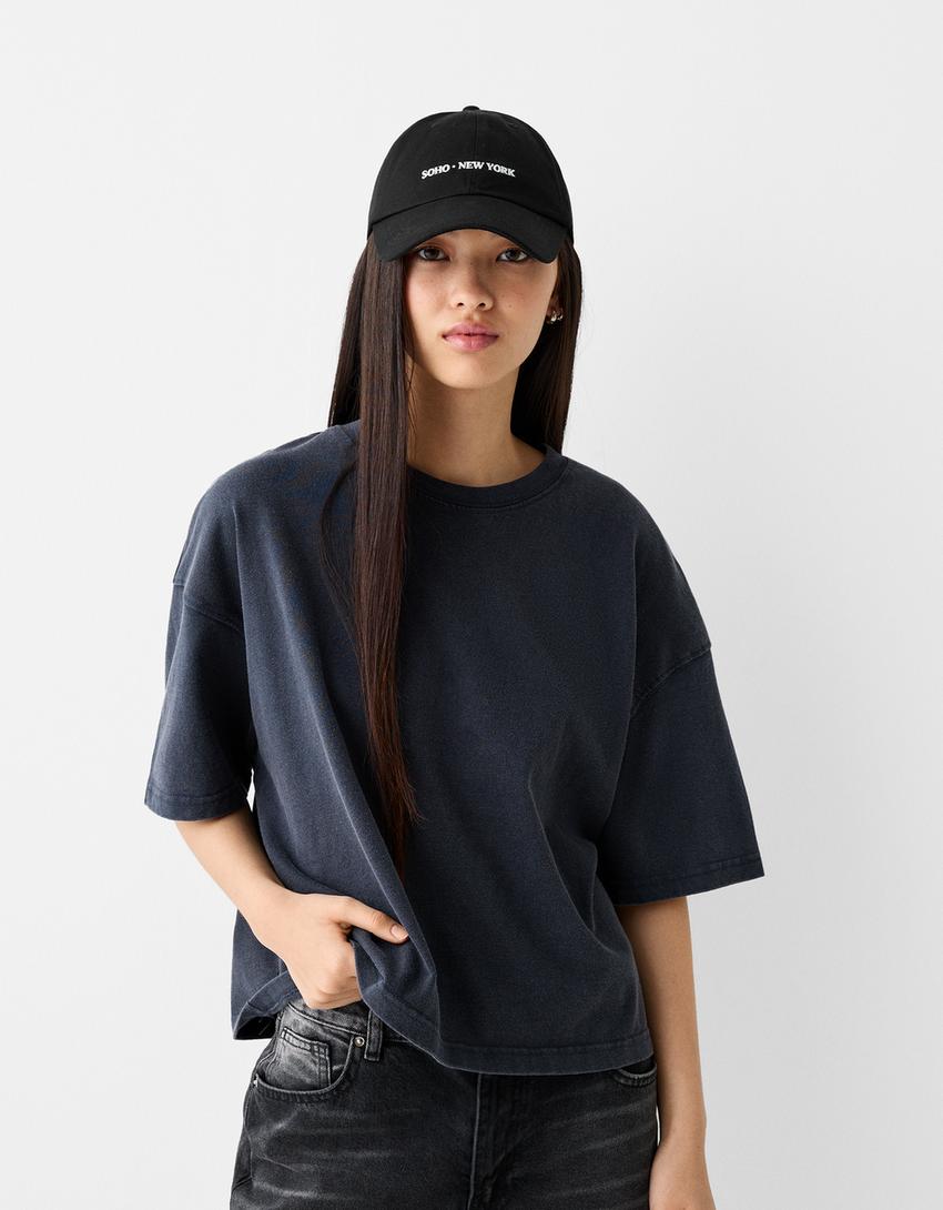 كاب مطرز-أسود-3