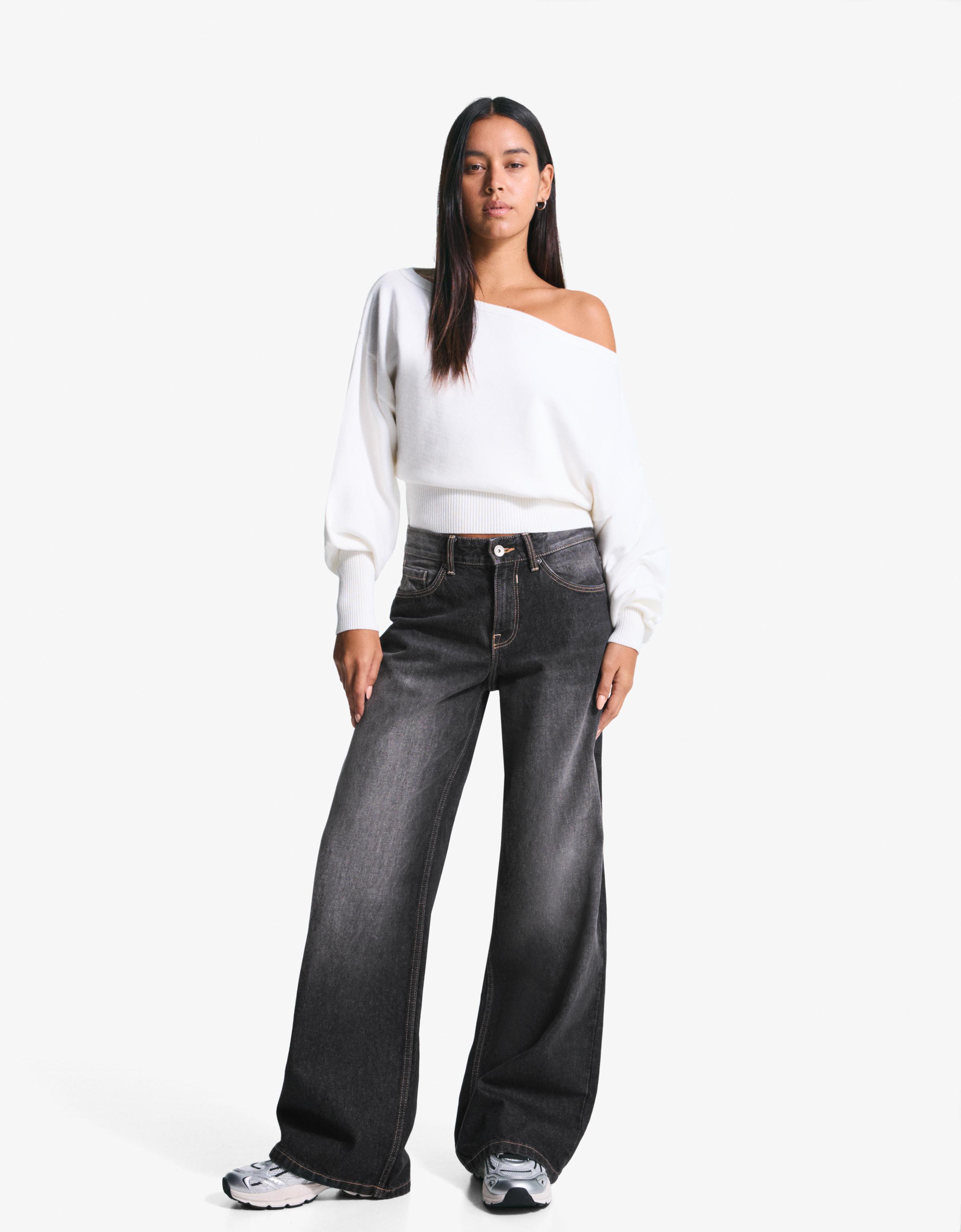 Düşük bel boyfriend jean - Görsel 292