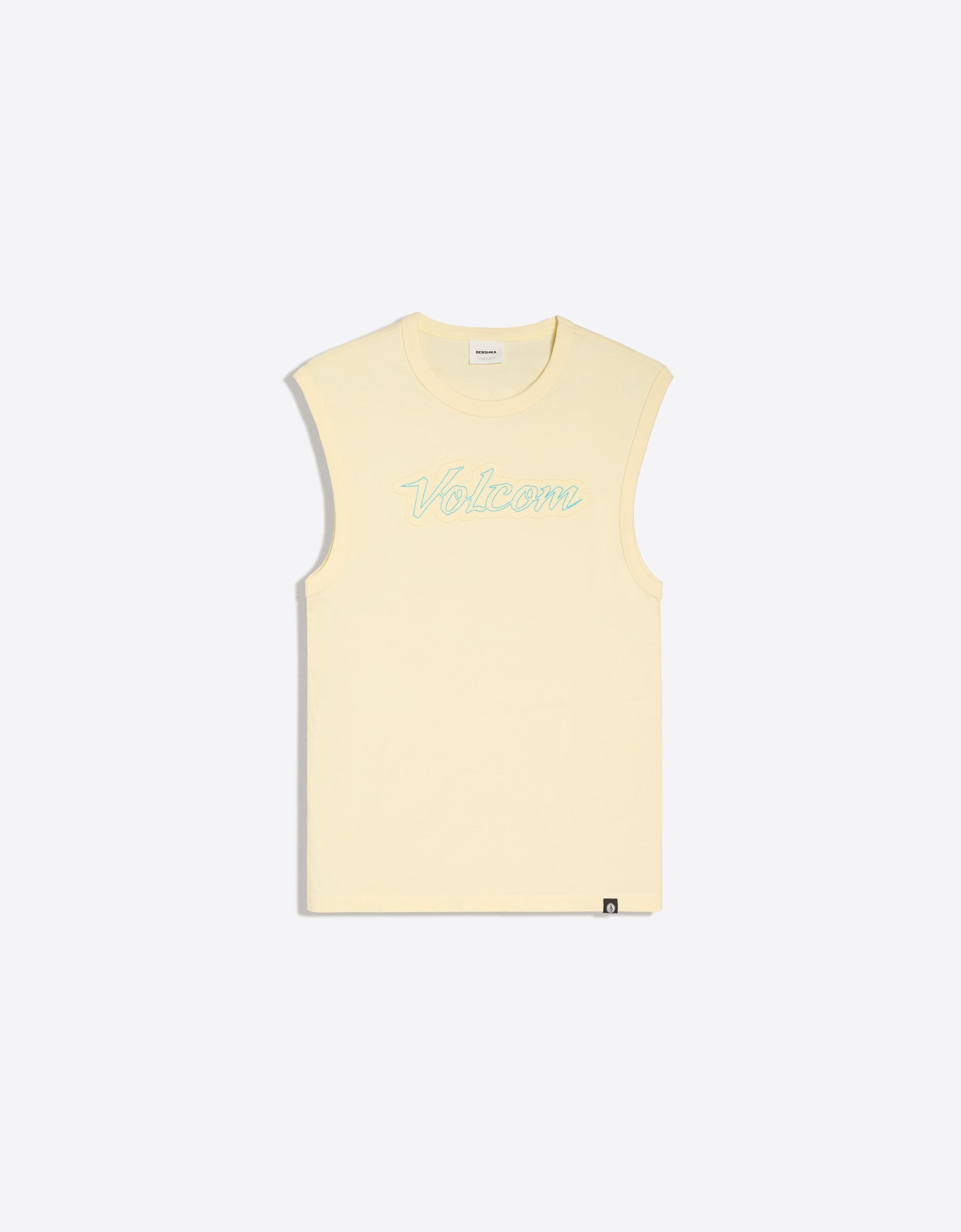 VOLCOM worker T-shirt — Yellow