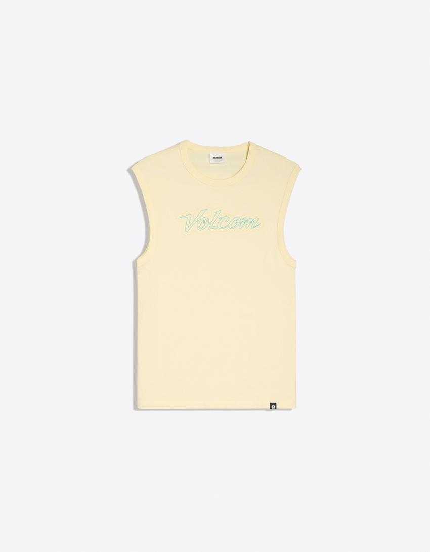 VOLCOM worker T-shirt-Yellow