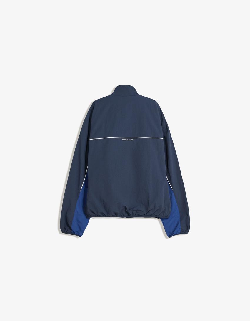 Technical sports jacket-Navy-5