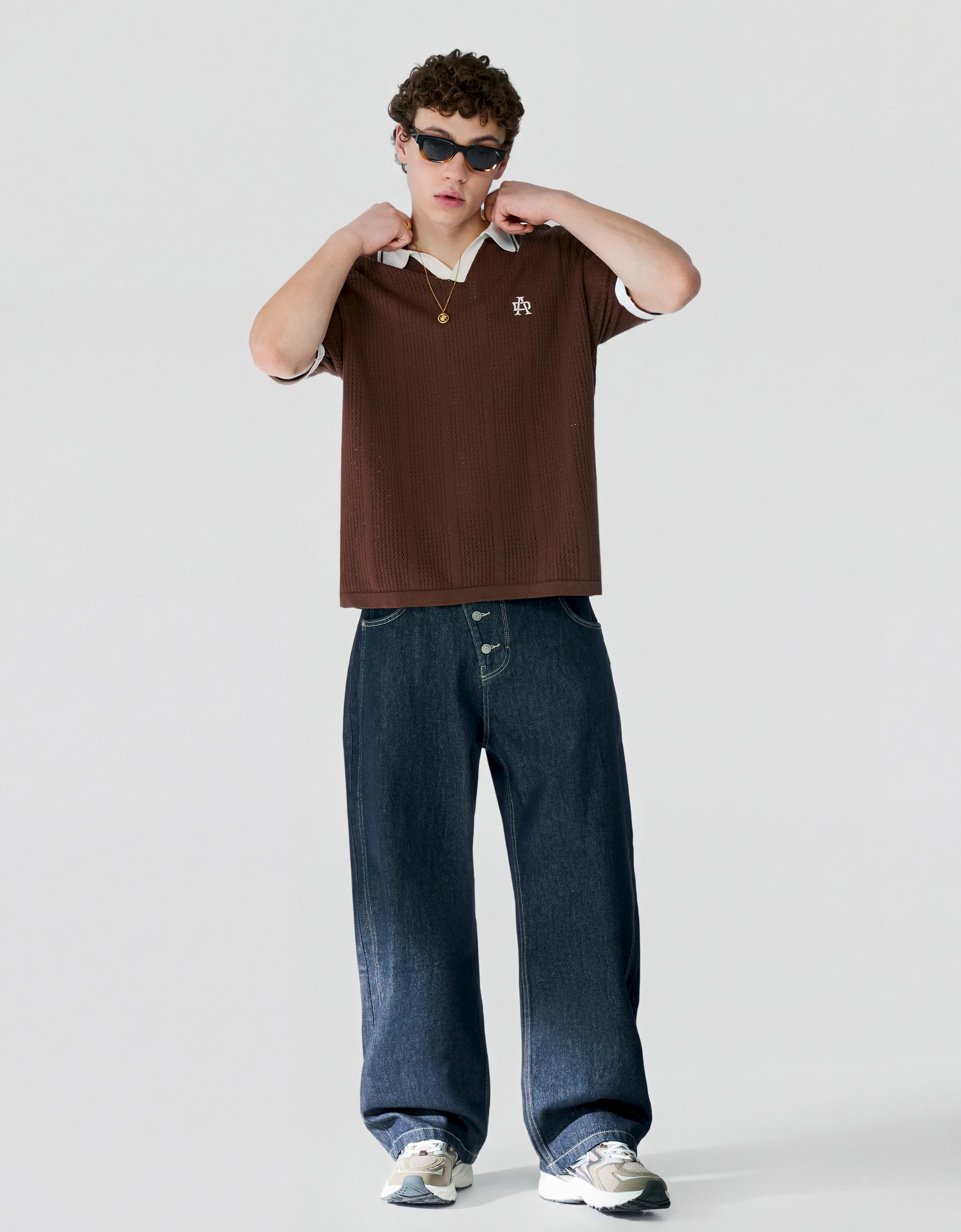 Kısa kollu baskılı polo - Görsel 56