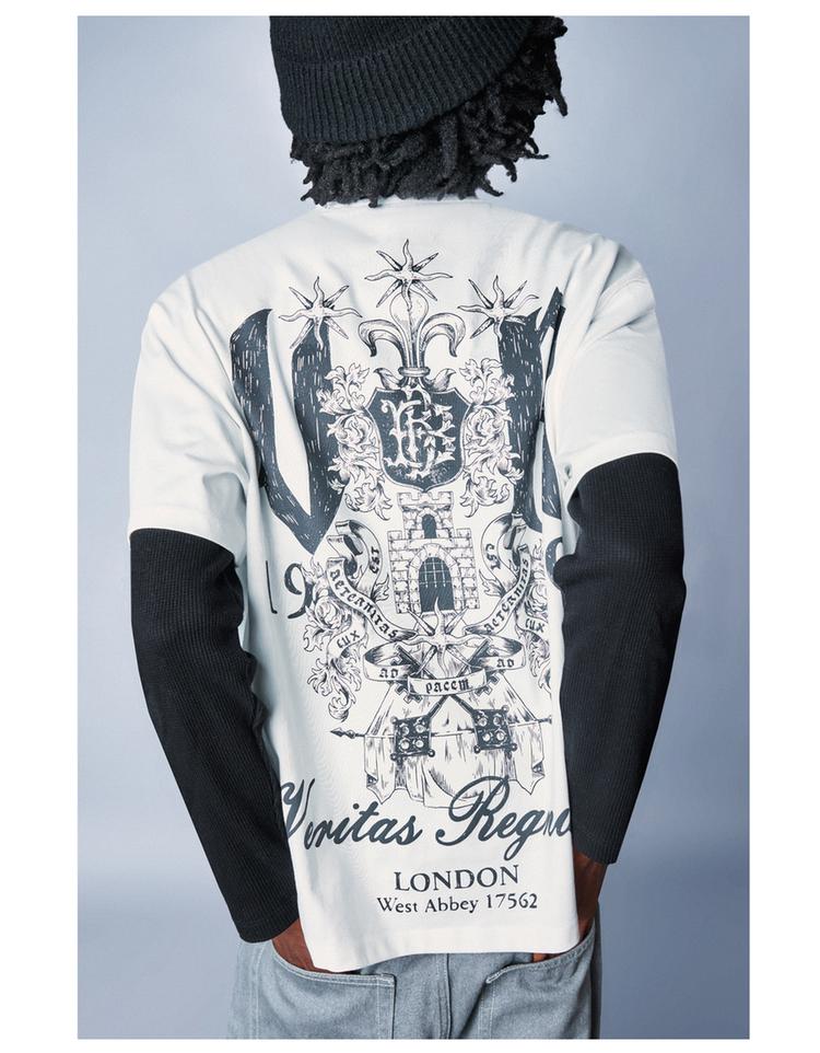 Short sleeve print T-shirt