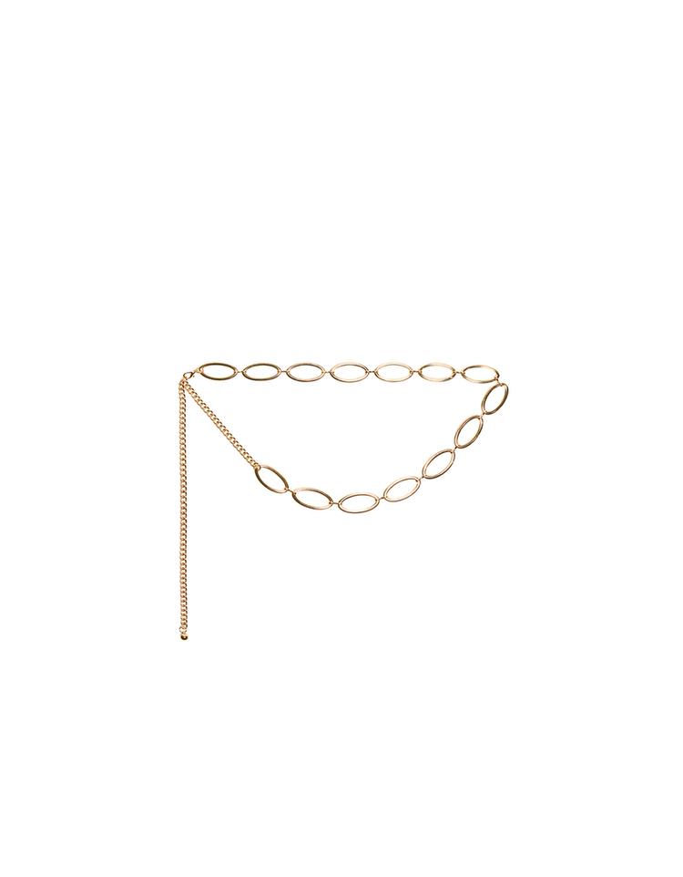 Cinturón cadena anillas