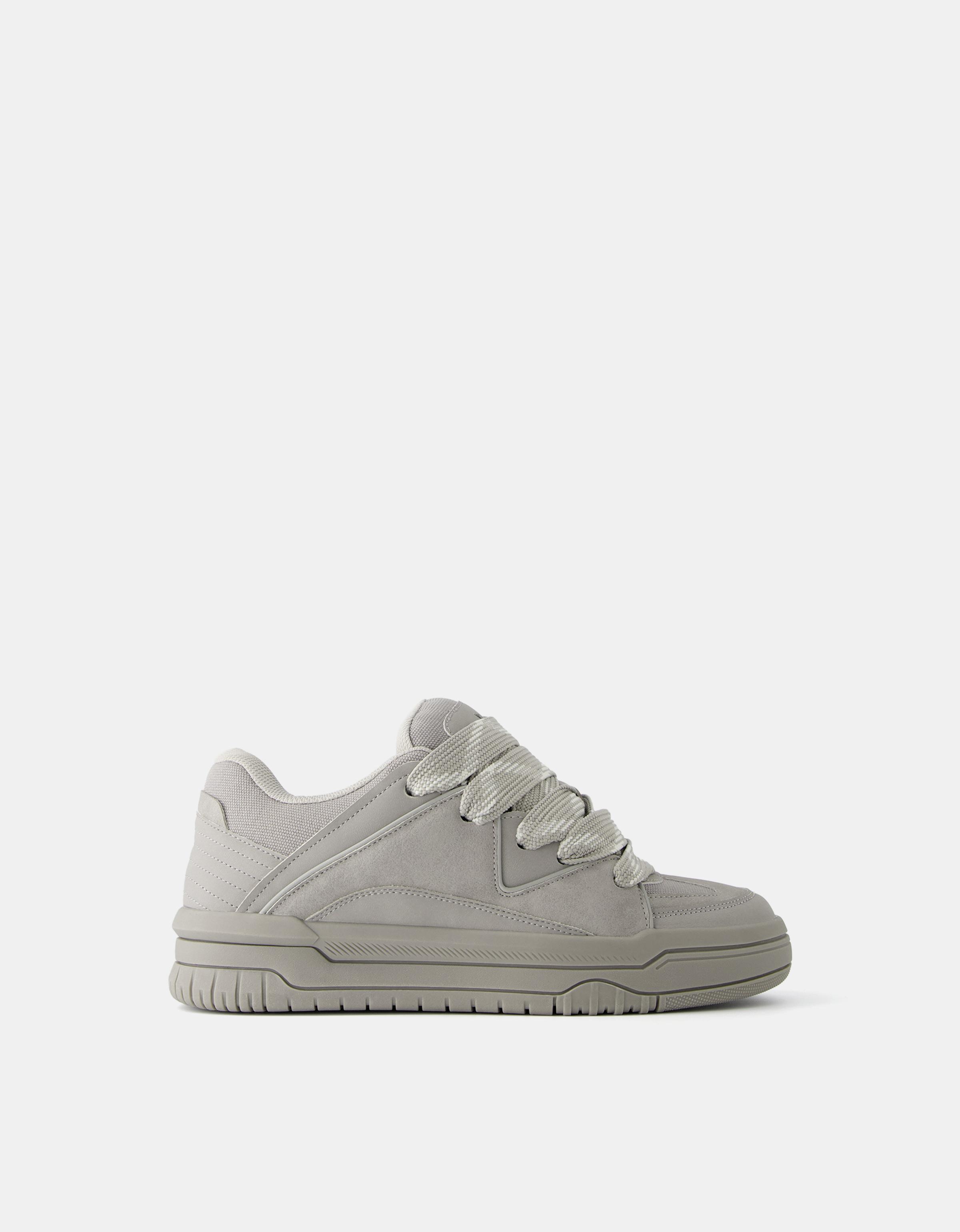 Basic skate trainers — Grey