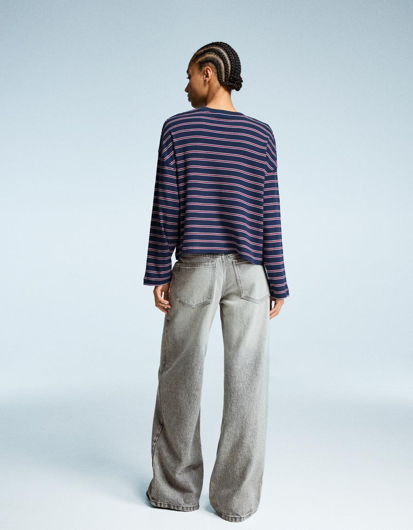 Boyfriend jeans-Grey