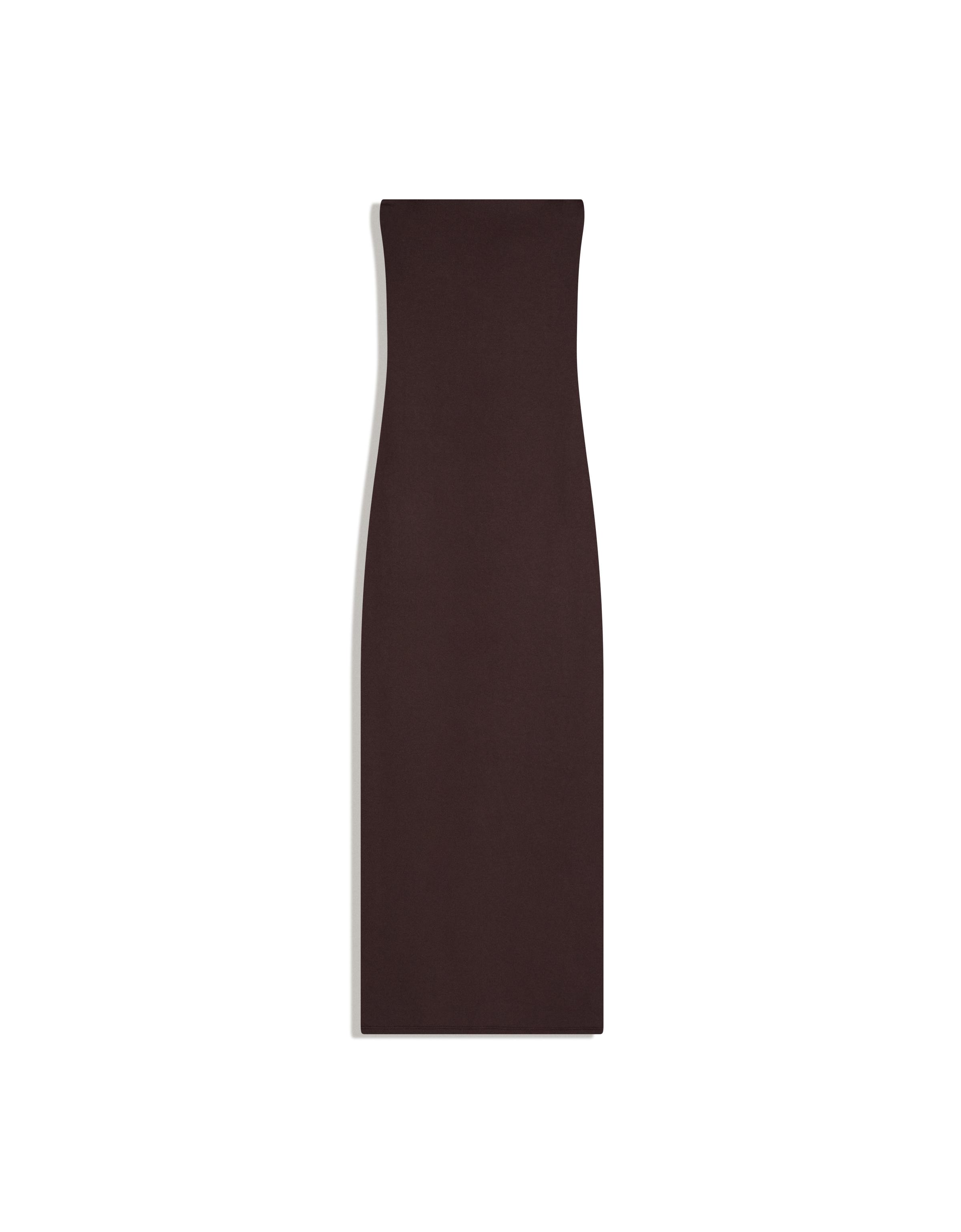 Bandeau triko midi elbise - Görsel 31