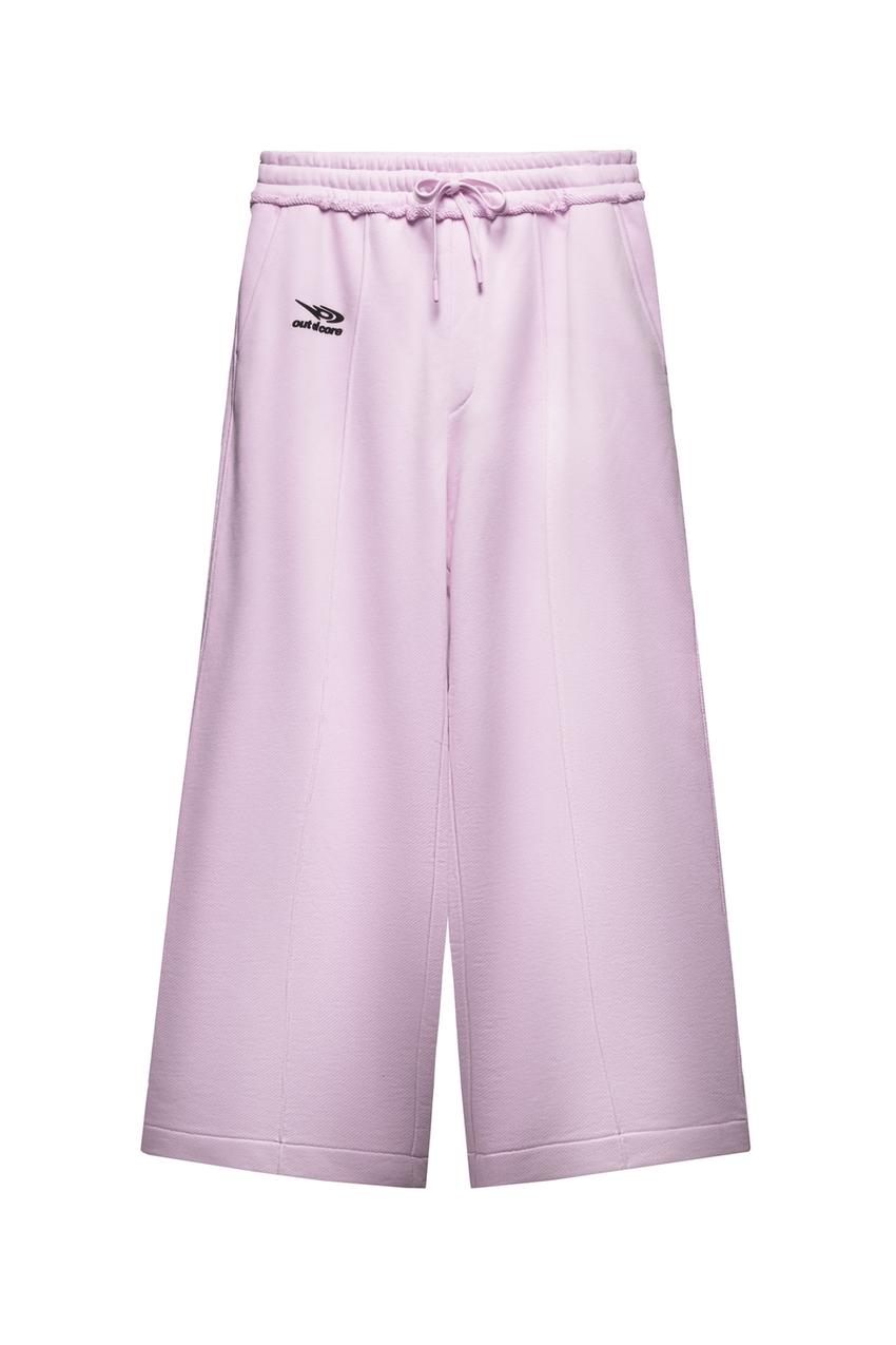 Conjunto de sweatshirt e calças out of core-Rosa-2